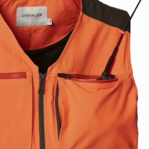 gilet-chasse-orange-chien-chevalier-gps